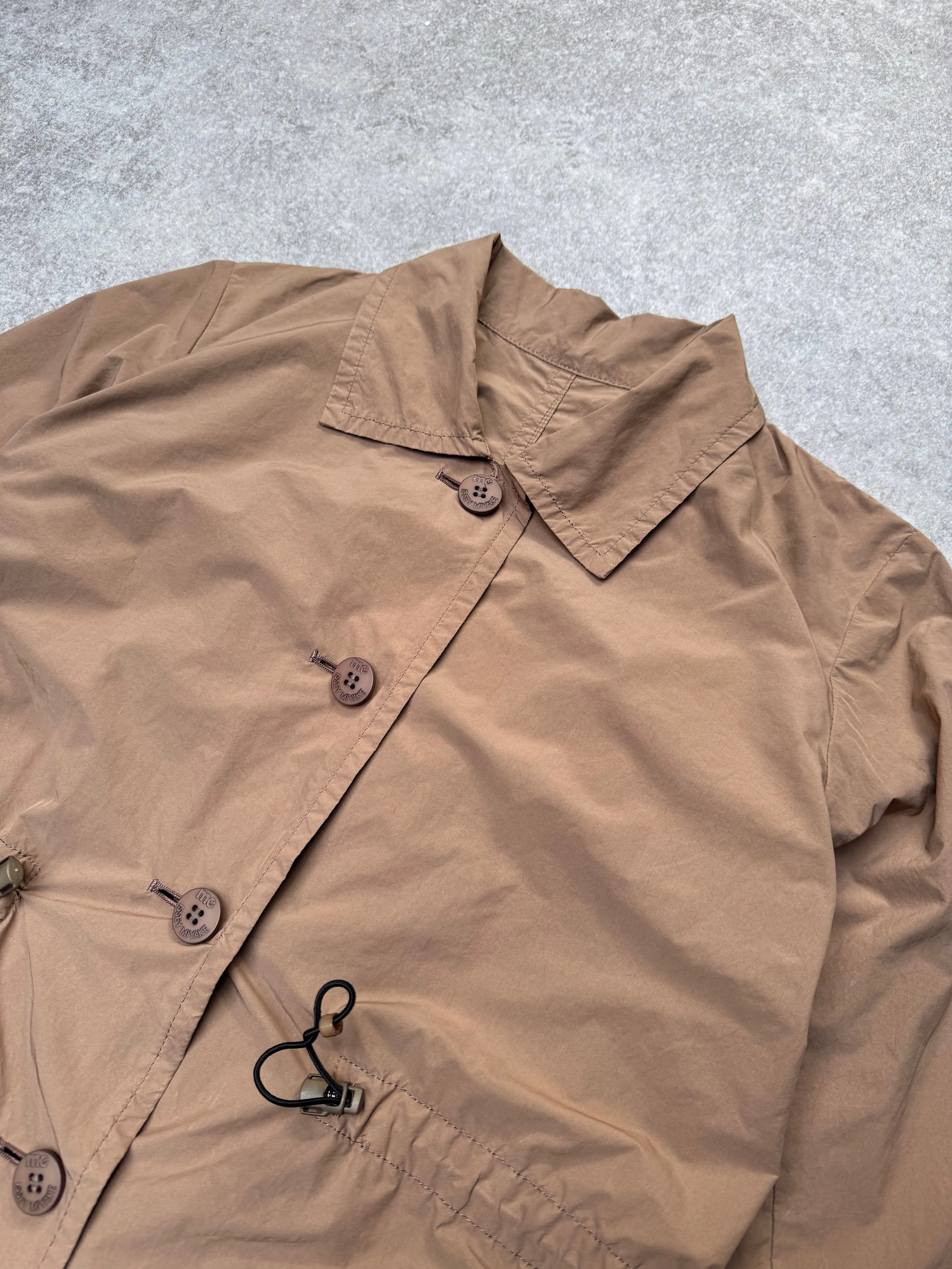 2014 ME by Issey Miyake Brown Lightweight Jacket