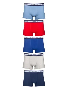 5-Pack Basic Trunks Light Grey Melange