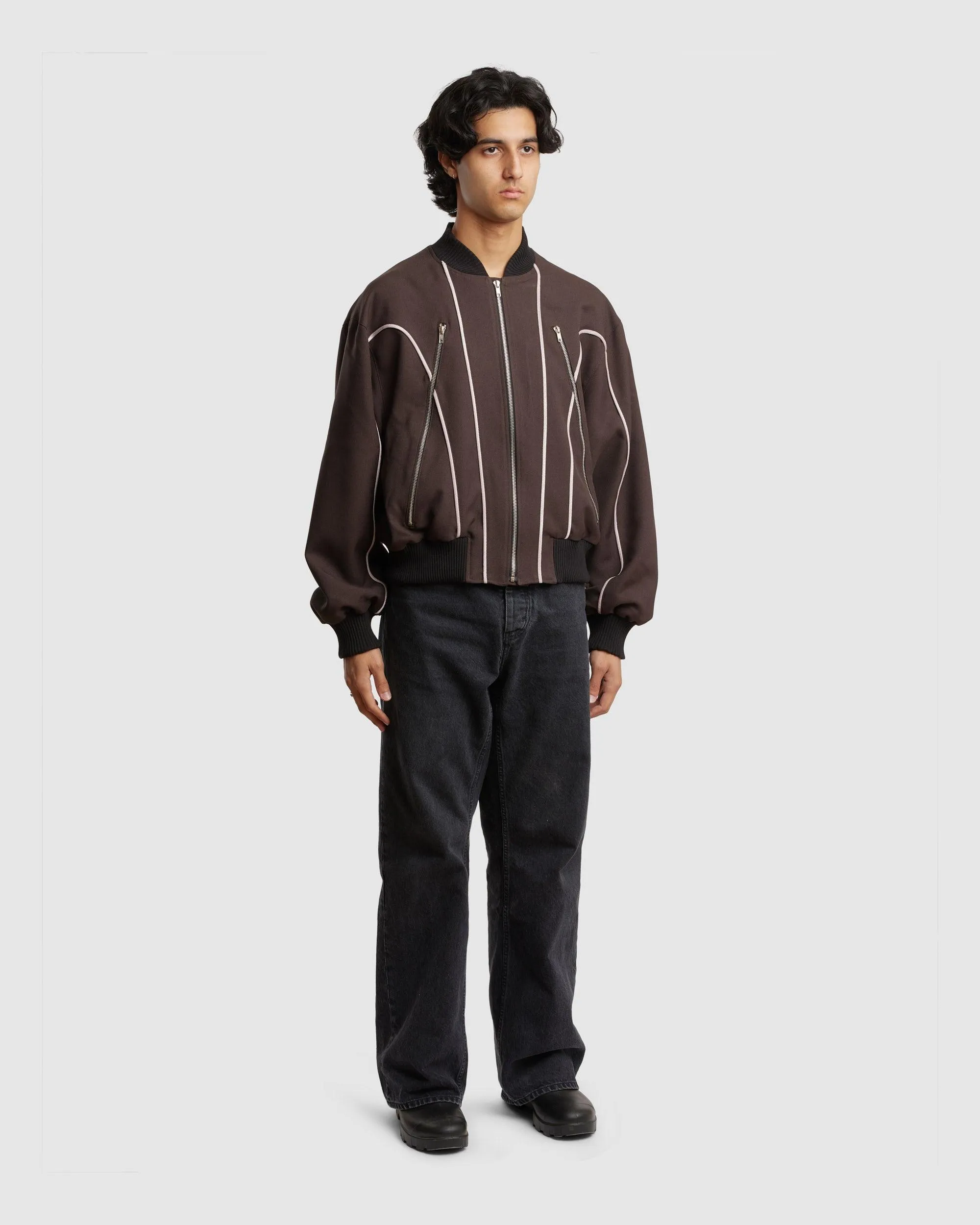 Abyan Jacket With Side Zippers