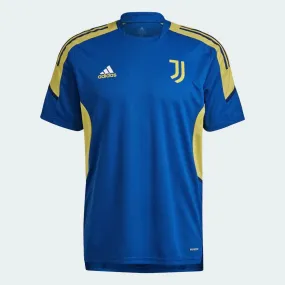 adidas 2021-22 Juventus Euro Training Jersey - Victory Blue-Yellow