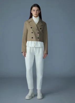 Aline Crop Trench With Shell Jacket