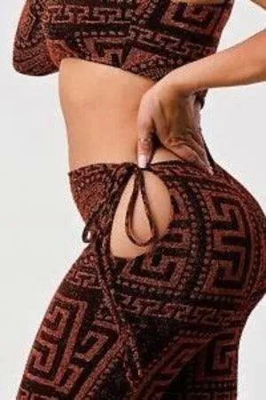 Angel metallic knit one shoulder cut out Jumpsuit.FINAL SALE
