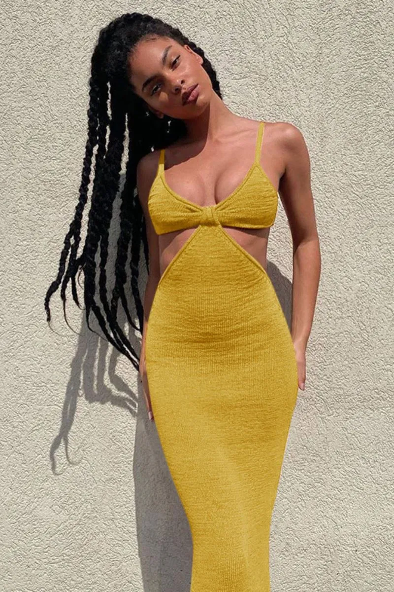 ARI | CUT OUT MAXI DRESS