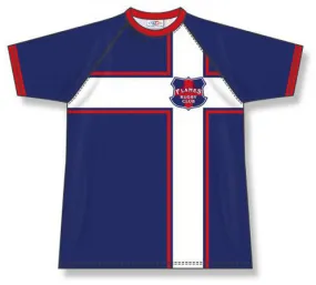 Athletic Knit Custom Sublimated Rugby Jersey Design 1521