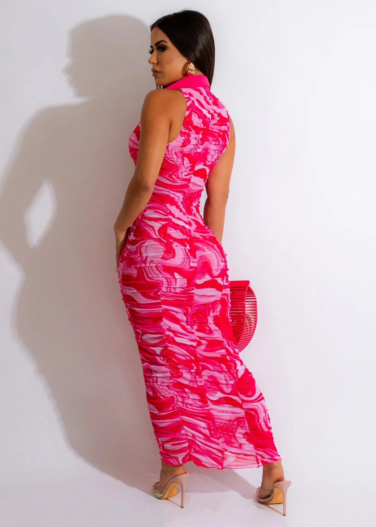 Aztec Print Dress