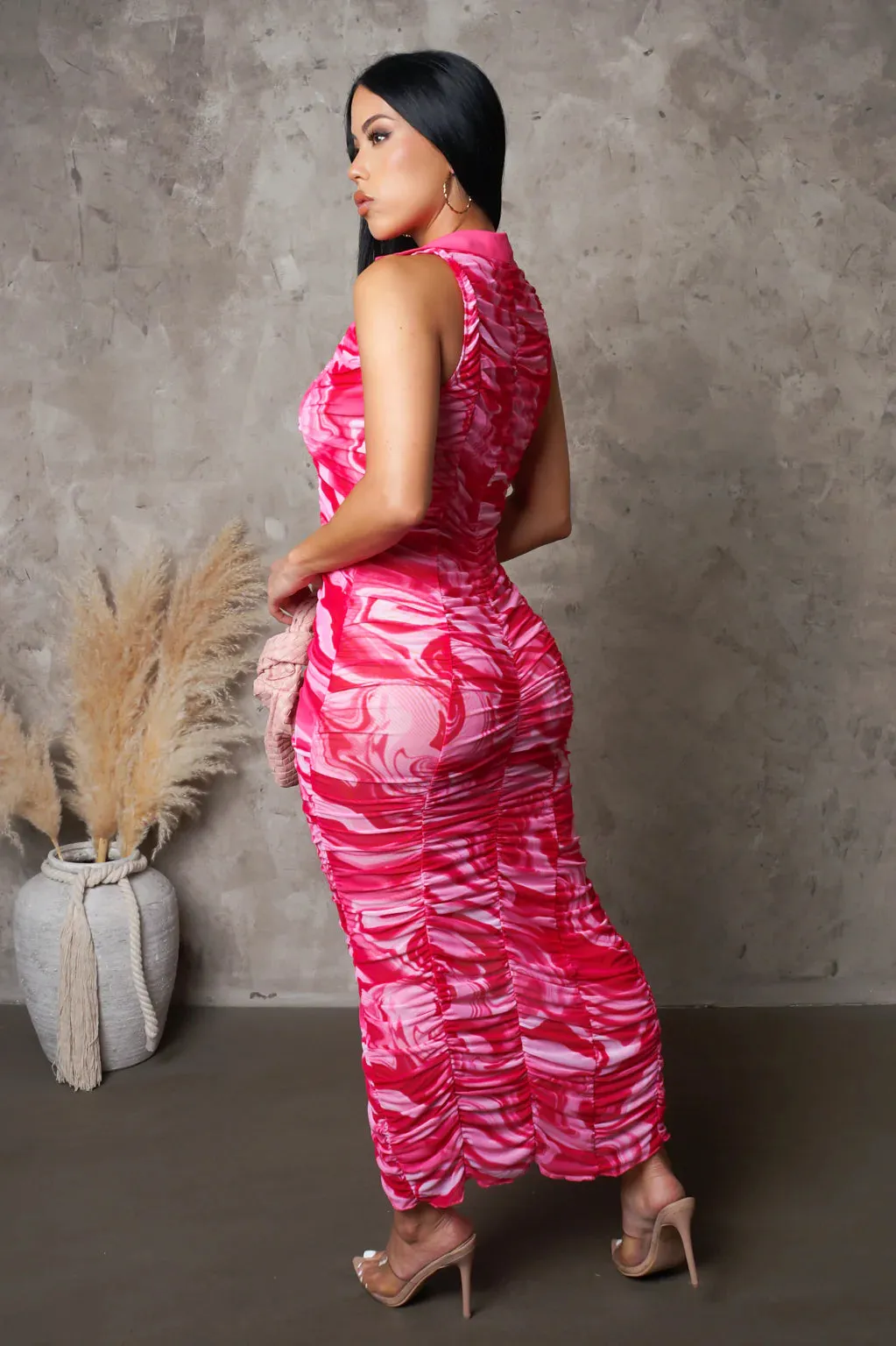 Aztec Print Dress