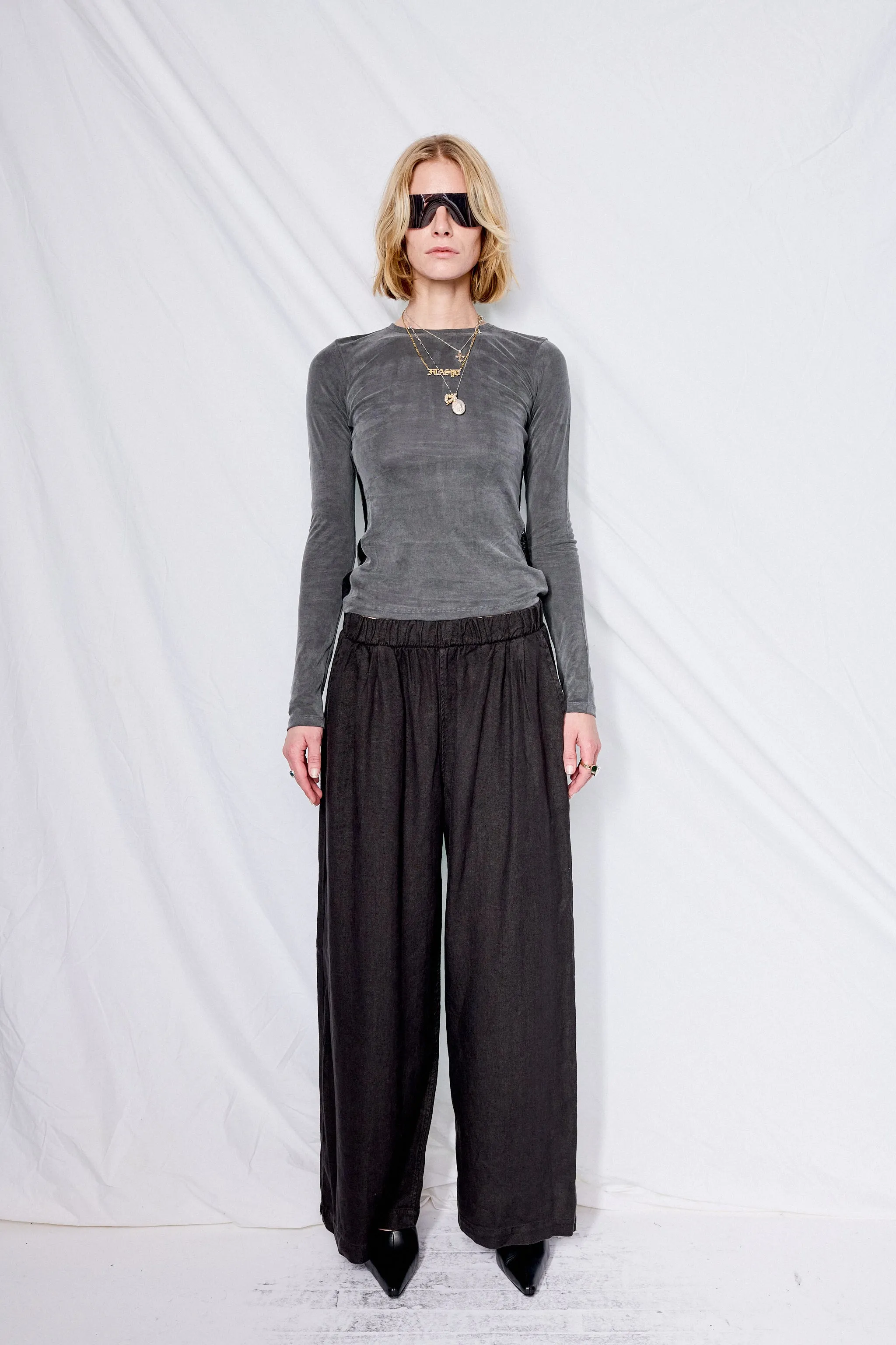 Black Cambria Pant