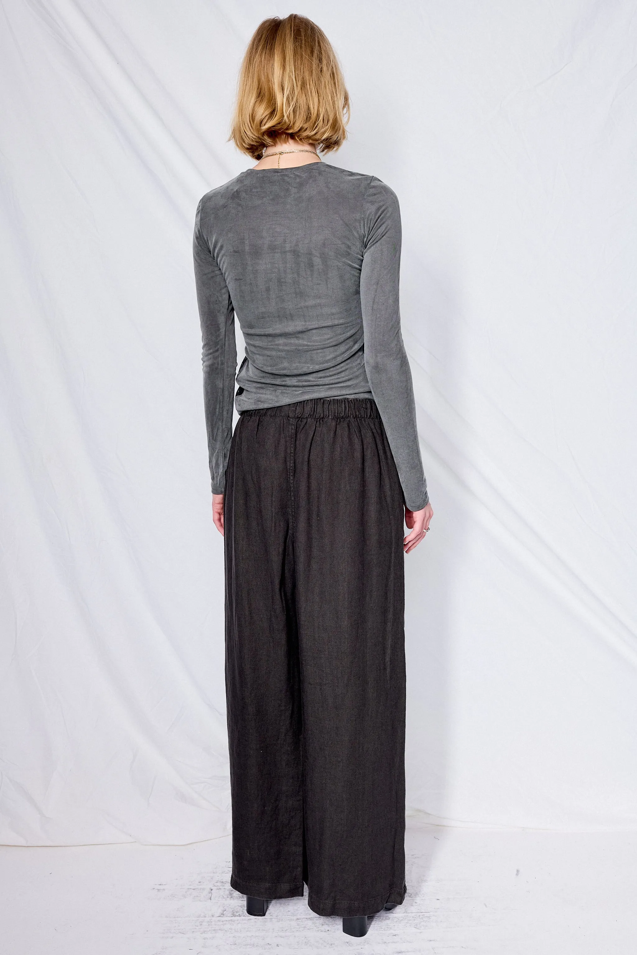 Black Cambria Pant