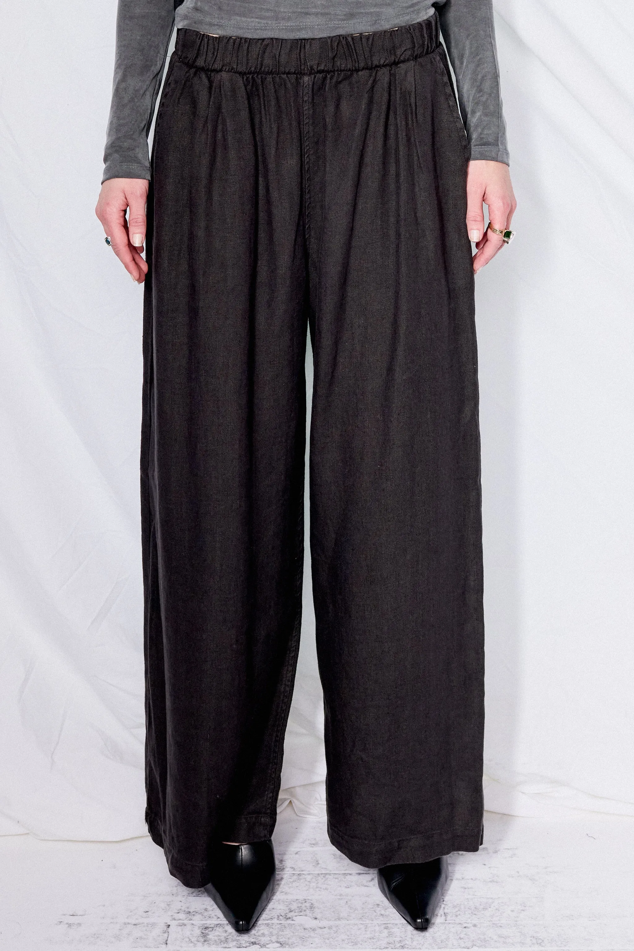 Black Cambria Pant