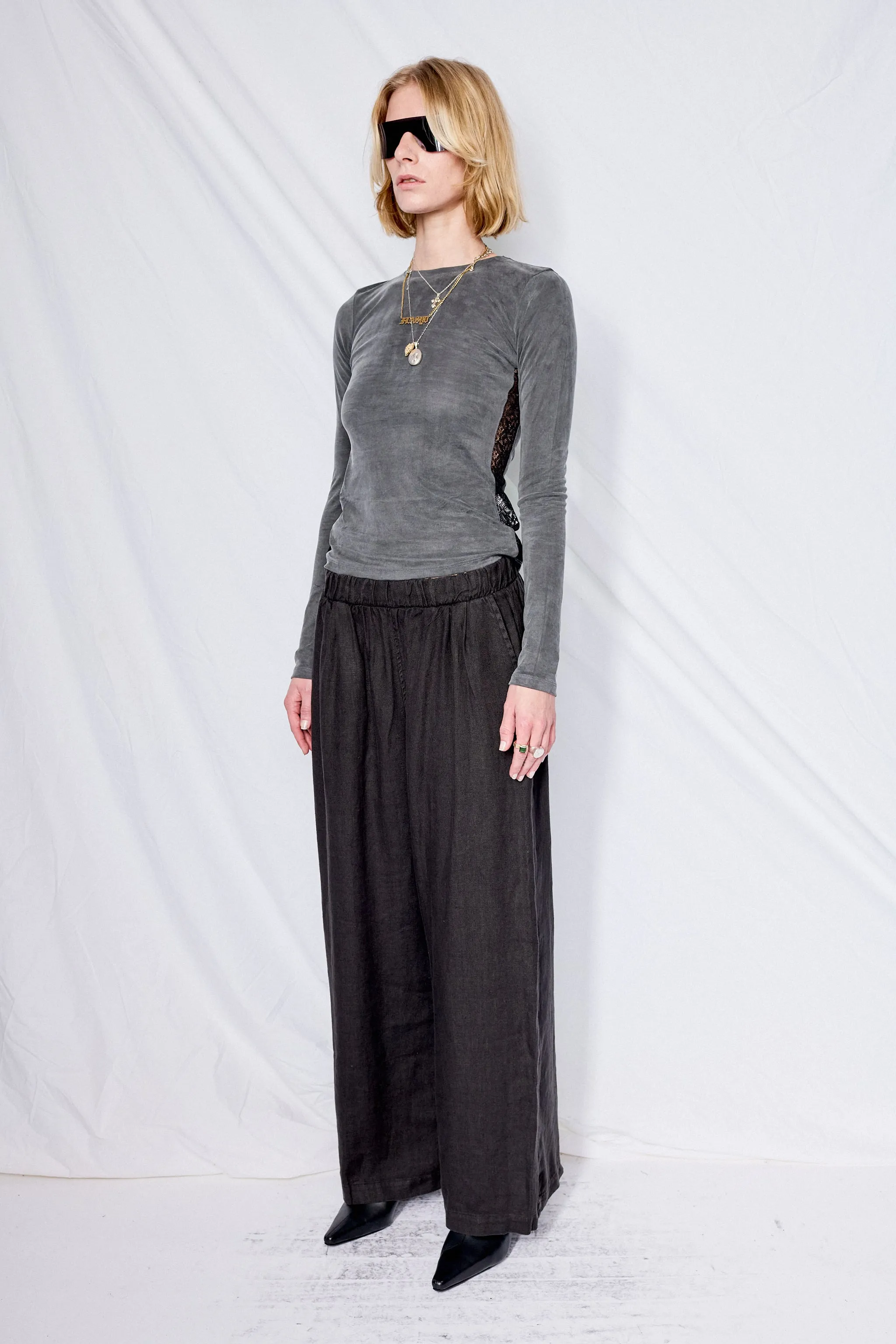 Black Cambria Pant