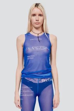 Blue Cries In Public Tank Top