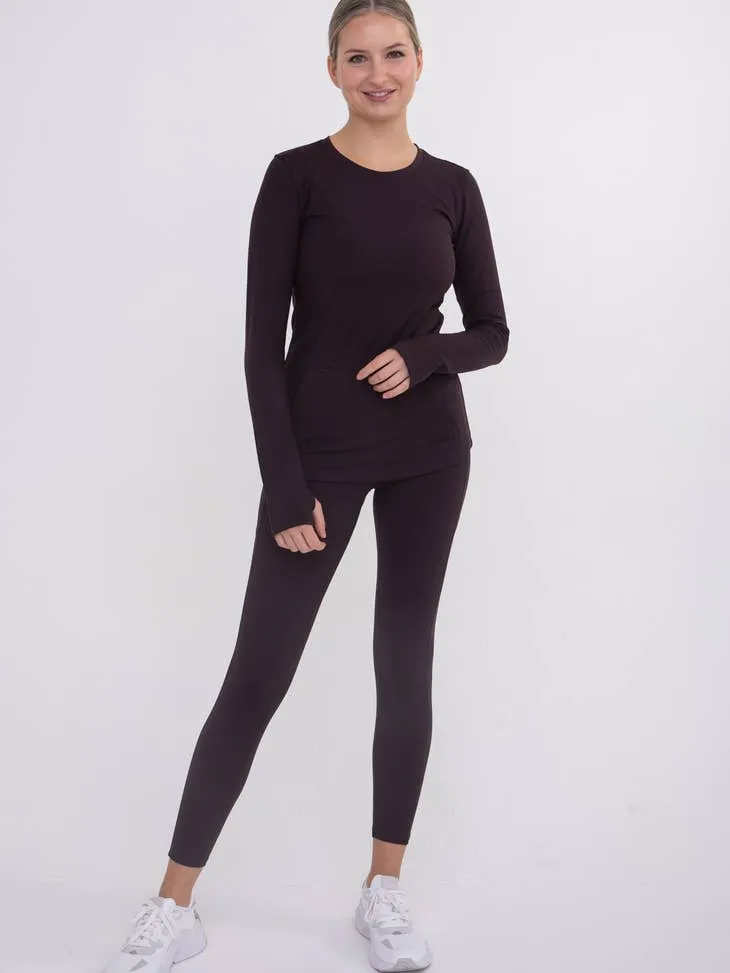 Brushed Interior High-Waisted Leggings
