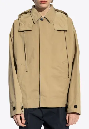 Button-Up Blouson Jacket