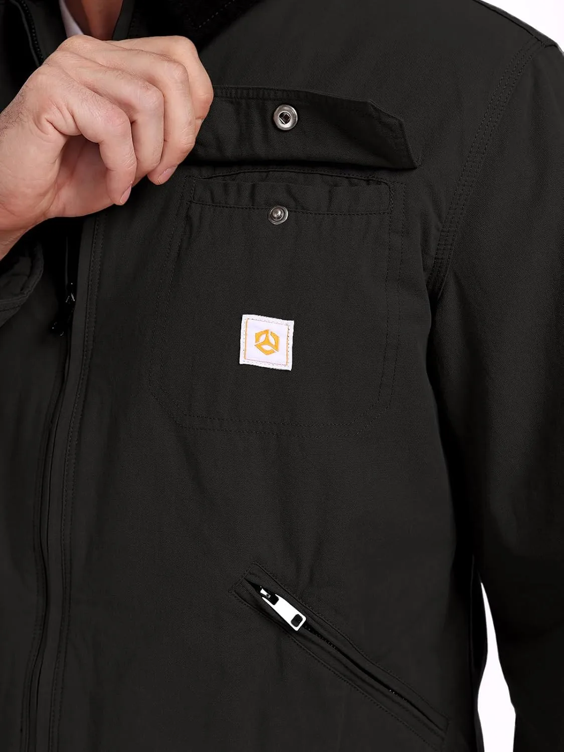 CARWORNIC Men's Winter Cotton Jacket
