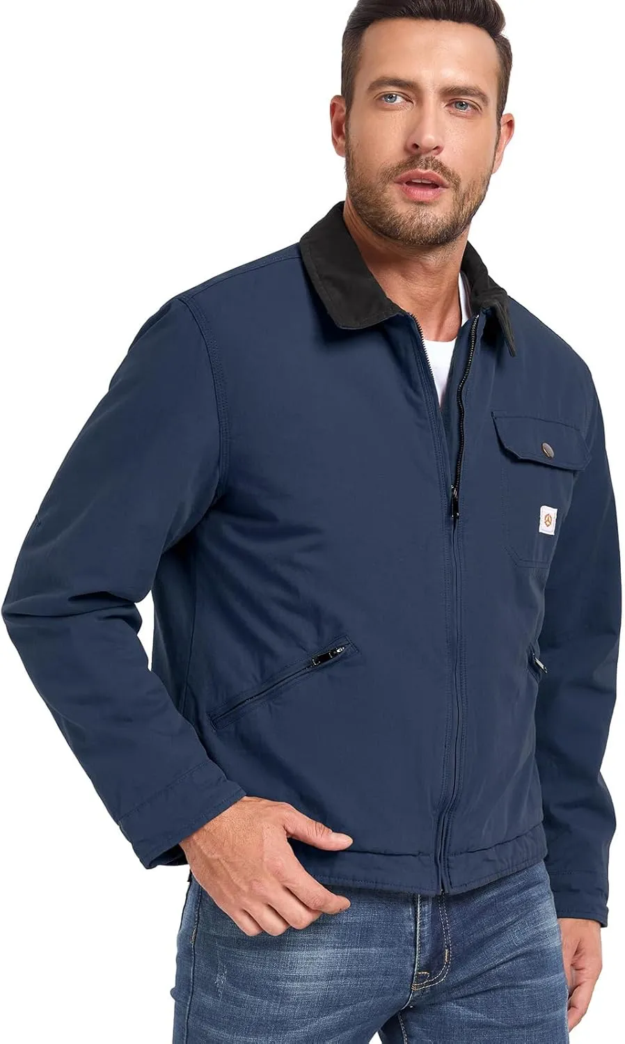 CARWORNIC Men's Winter Cotton Jacket