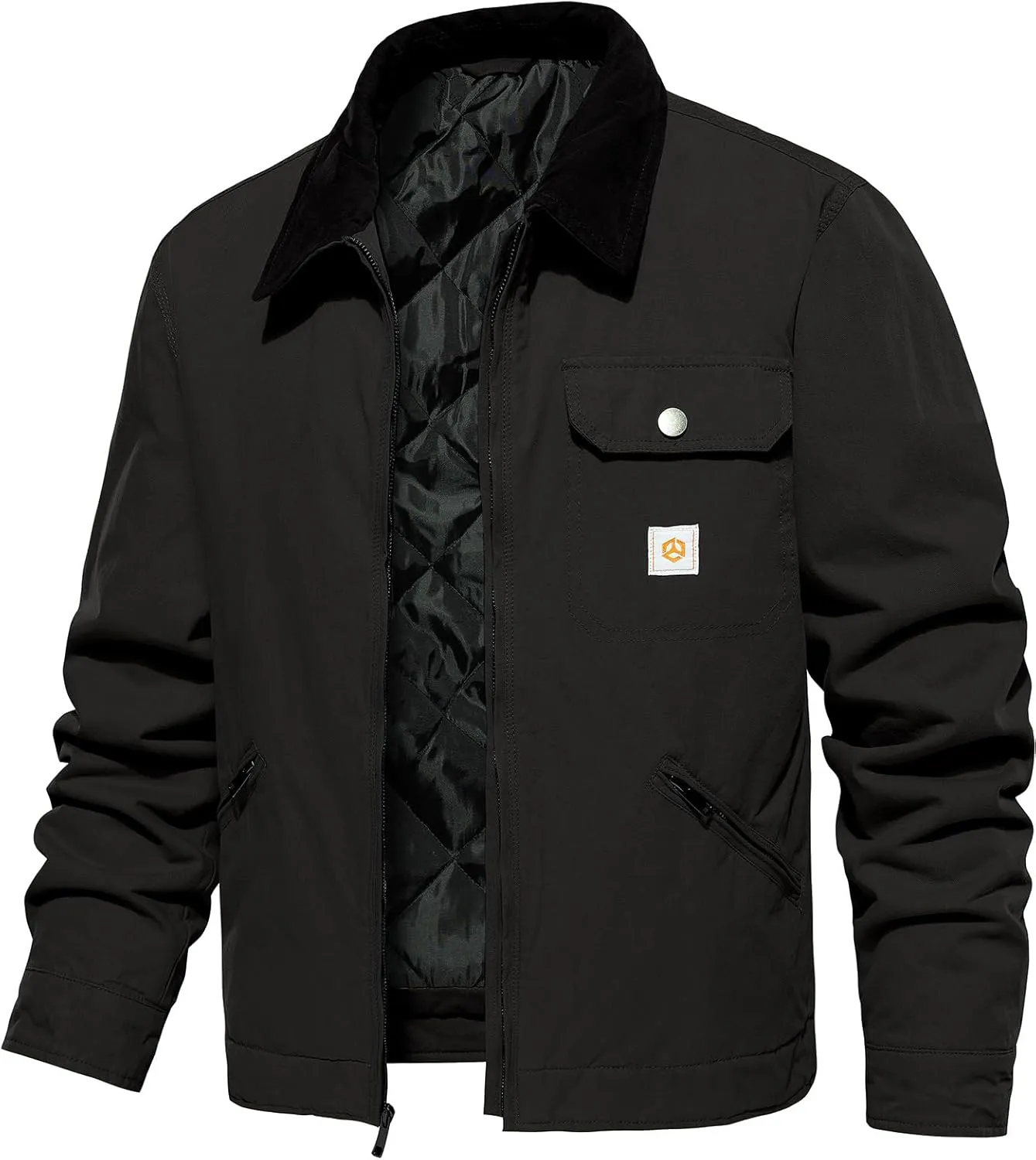 CARWORNIC Men's Winter Cotton Jacket