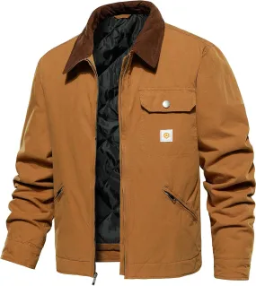 CARWORNIC Men's Winter Cotton Jacket