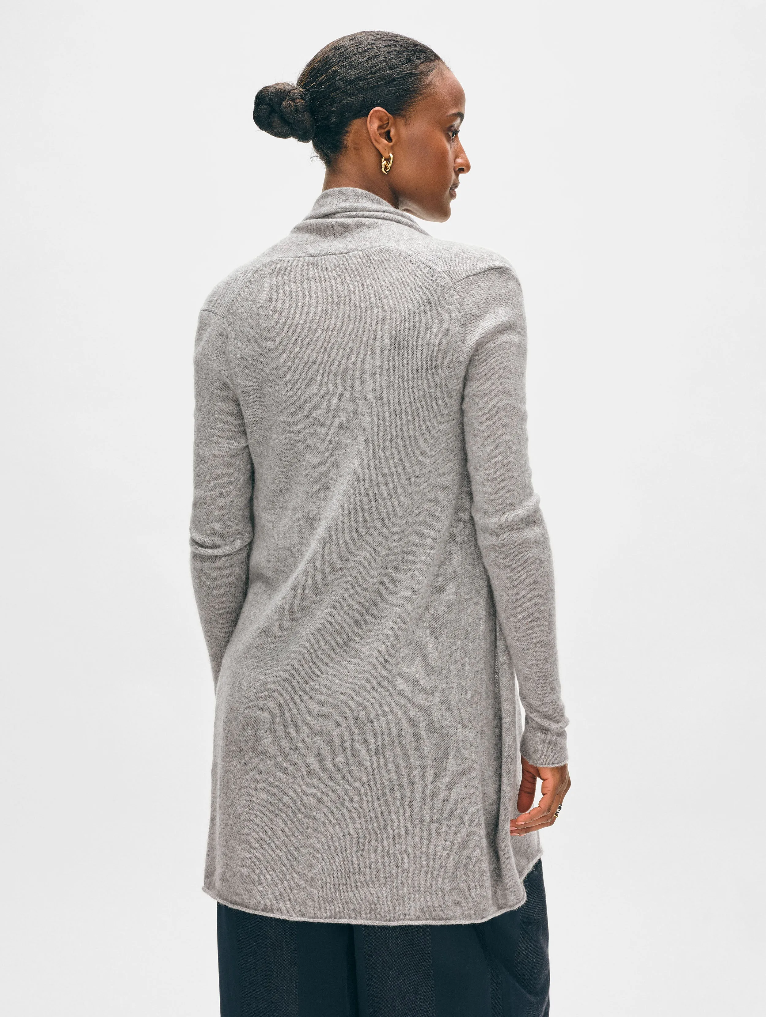 Cashmere Trapeze Cardigan