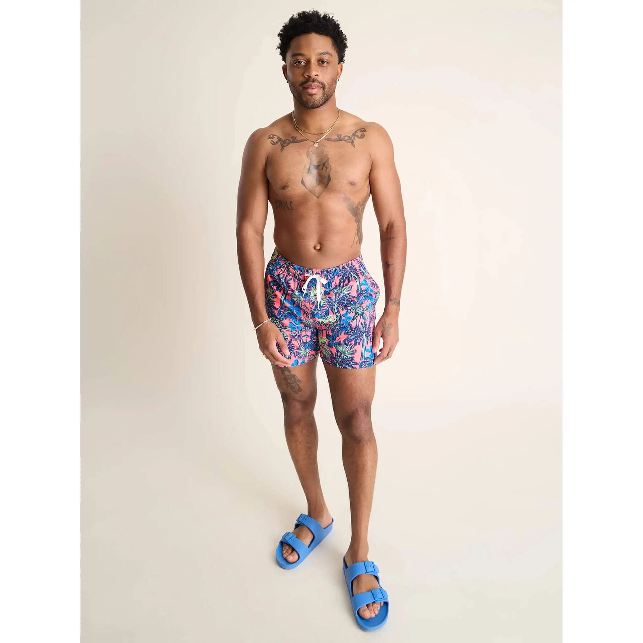 Chubbies 5.5-Inch The Wild Things Swim Trunks - Coral