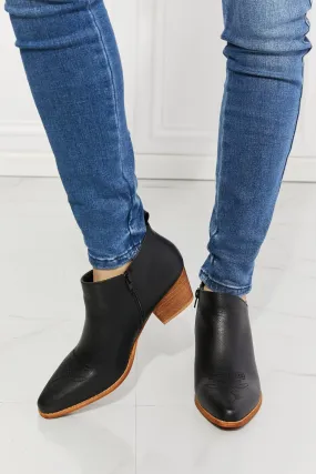 Classic Western-Inspired Ankle Booties