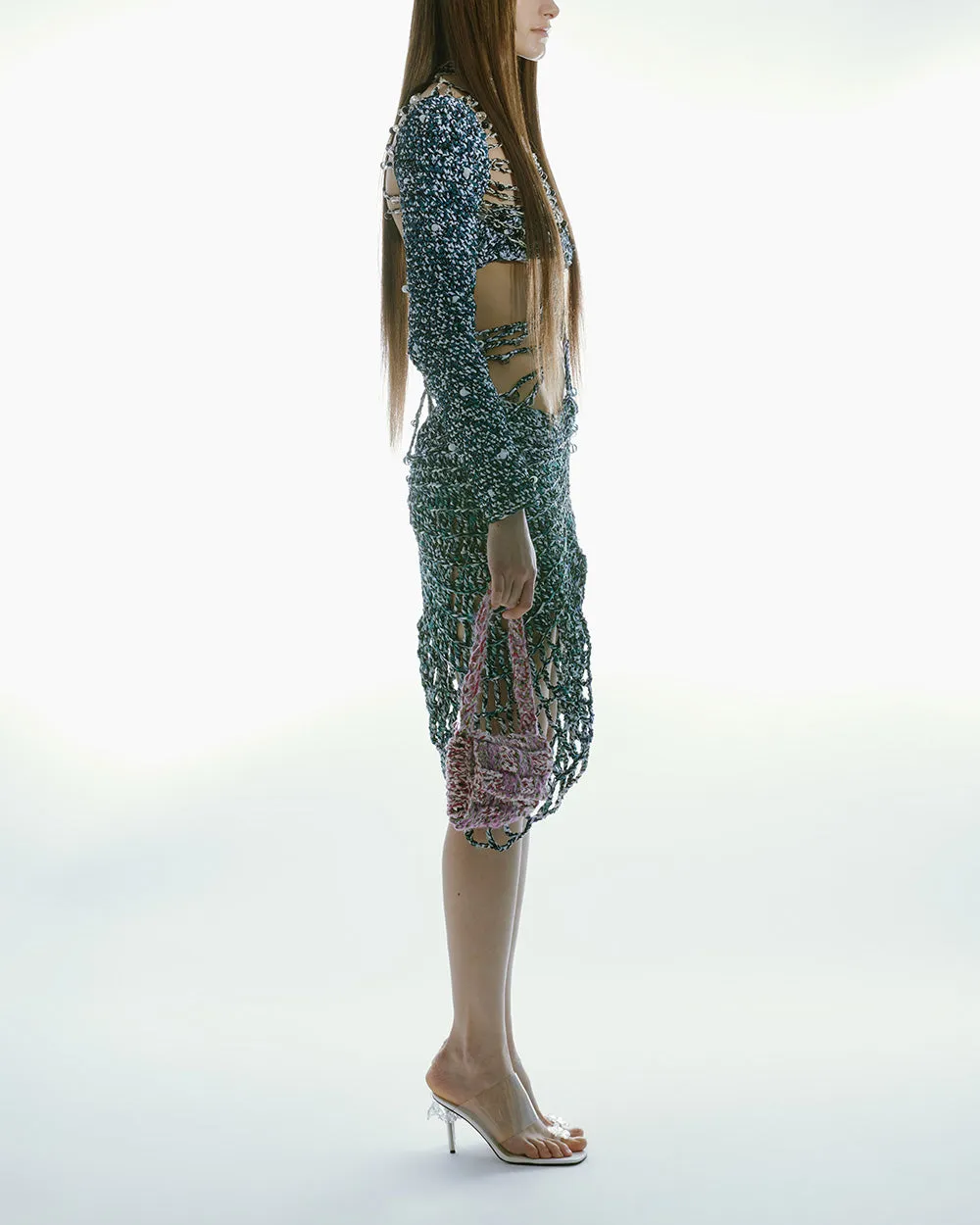 CROCHET CUT-OUT DRESS