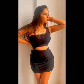 Cut out Mini Dress