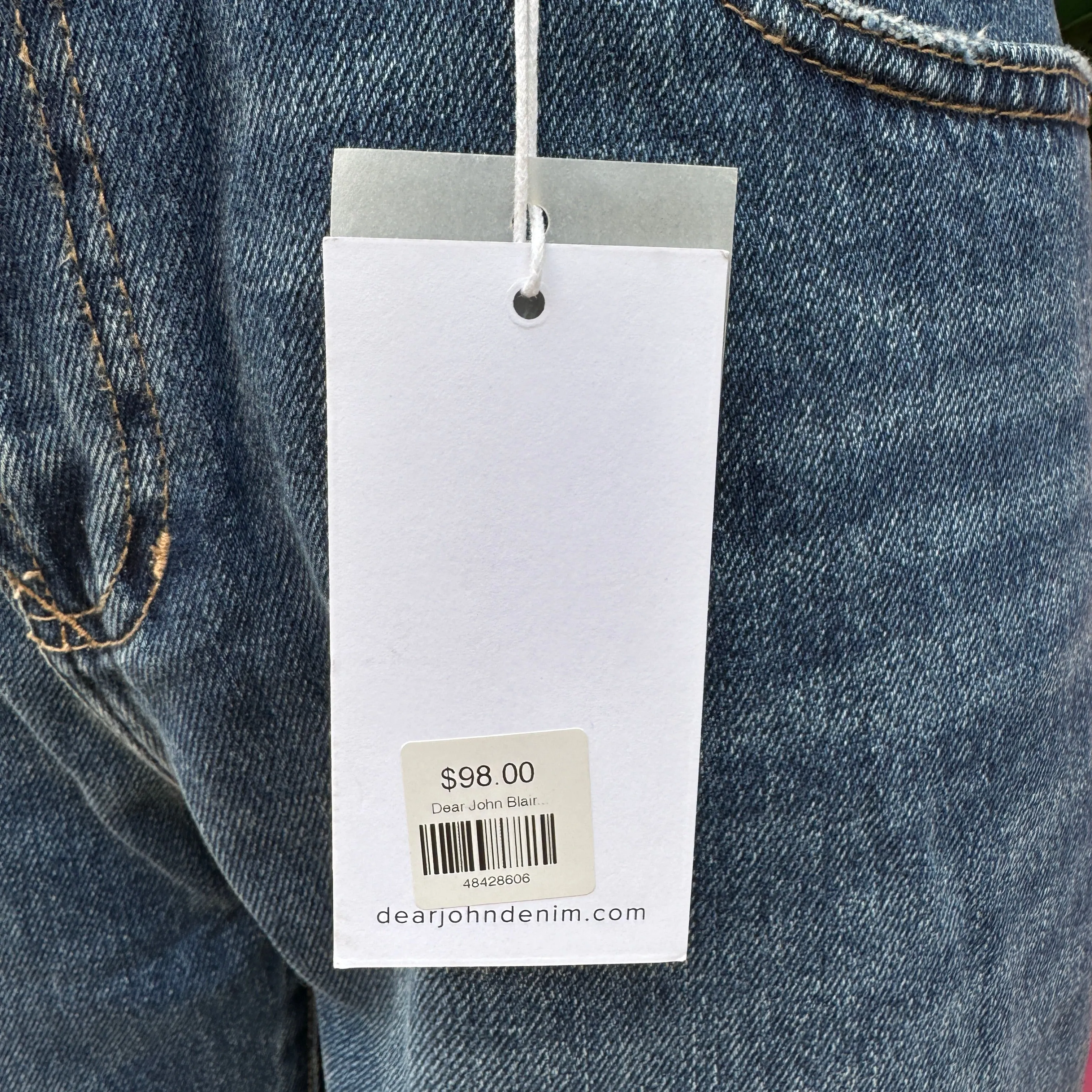 Dear John Blaire straight jeans size 32 (14) NWT