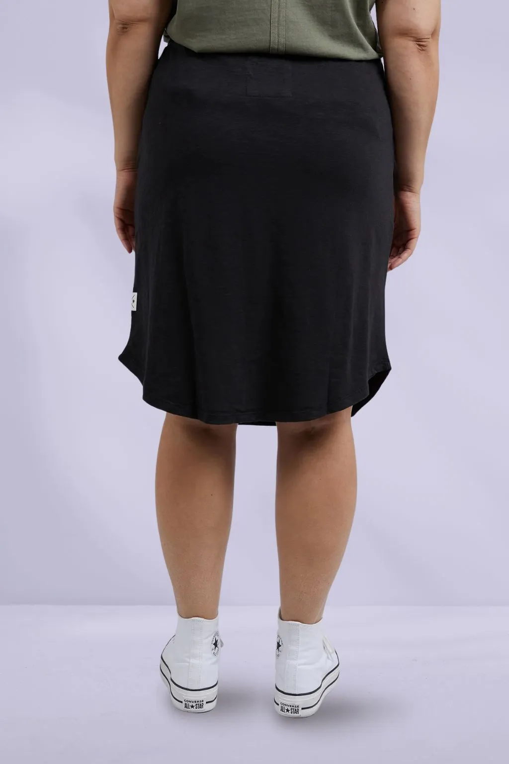 Elm Isla Skirt Washed Black