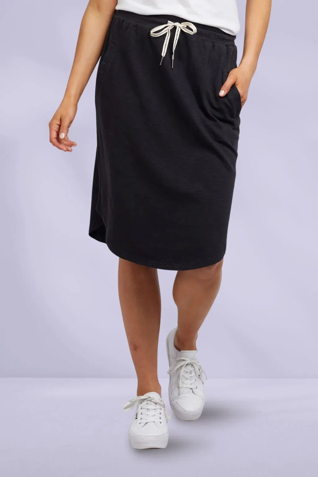 Elm Isla Skirt Washed Black