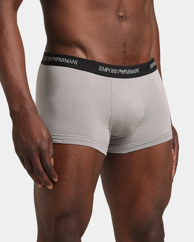 Emporio Armani Armani Trunk 3 Pack Black/White/Grey