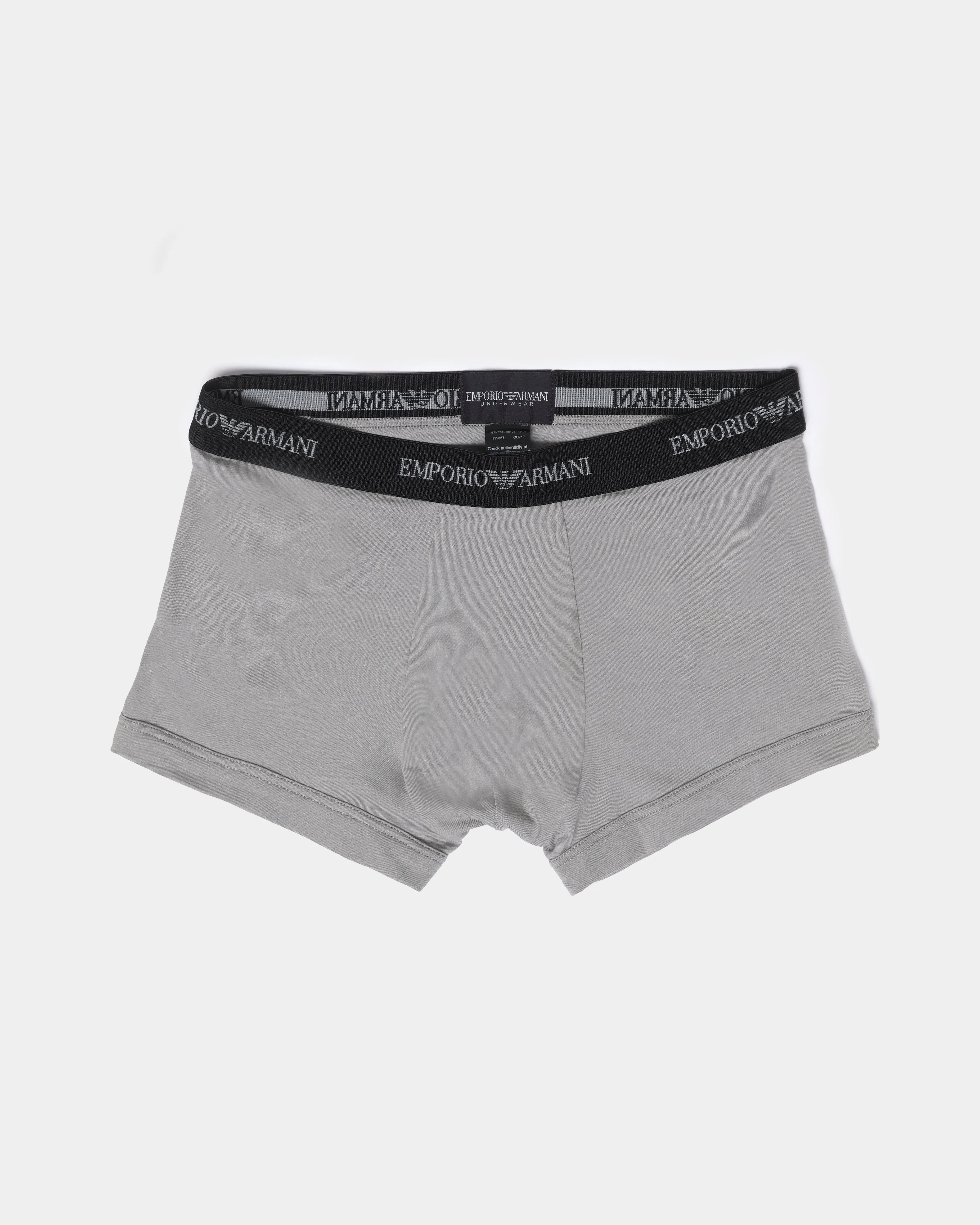 Emporio Armani Armani Trunk 3 Pack Black/White/Grey