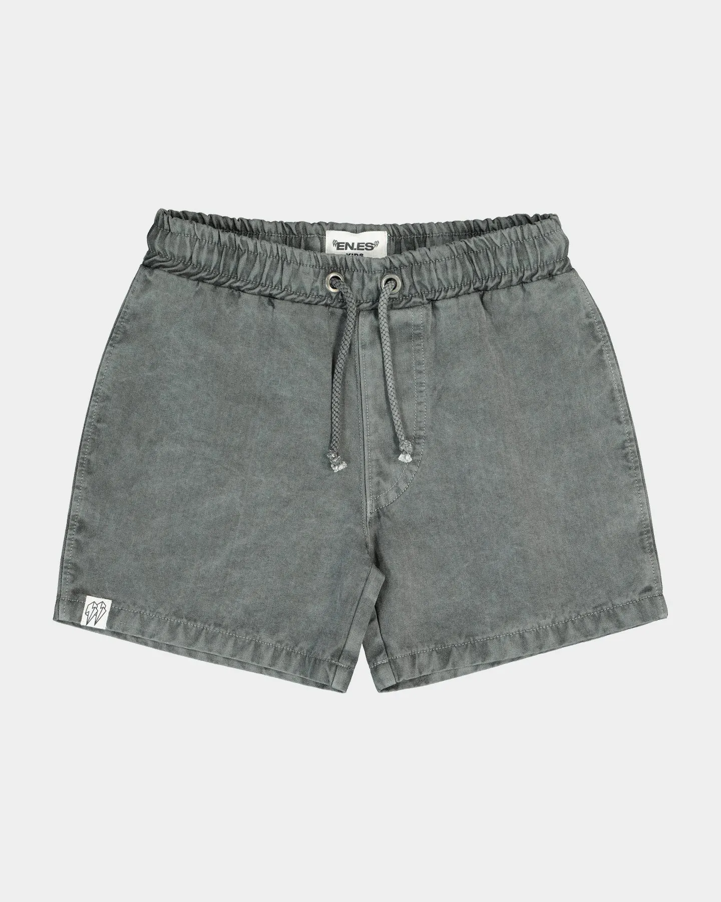 EN ES Kid's Havanna Beach Short Washed Grey