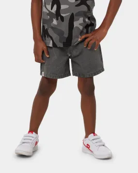 EN ES Kid's Havanna Beach Short Washed Grey