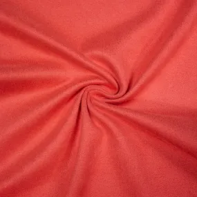Estyr Red Polyester Suède Stretch