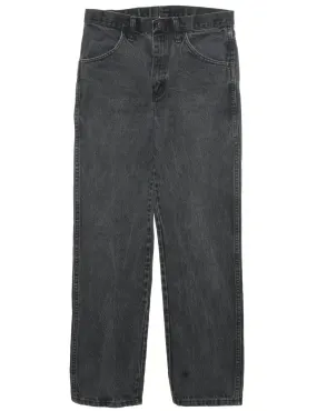 Grey Straight Fit Jeans - W30 L32