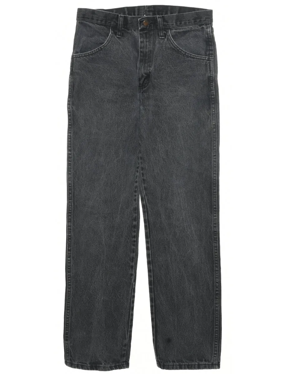 Grey Straight Fit Jeans - W30 L32