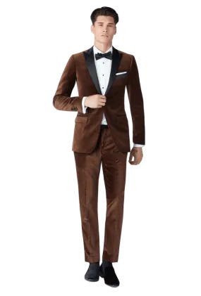 Harford Velvet Brown Tuxedo