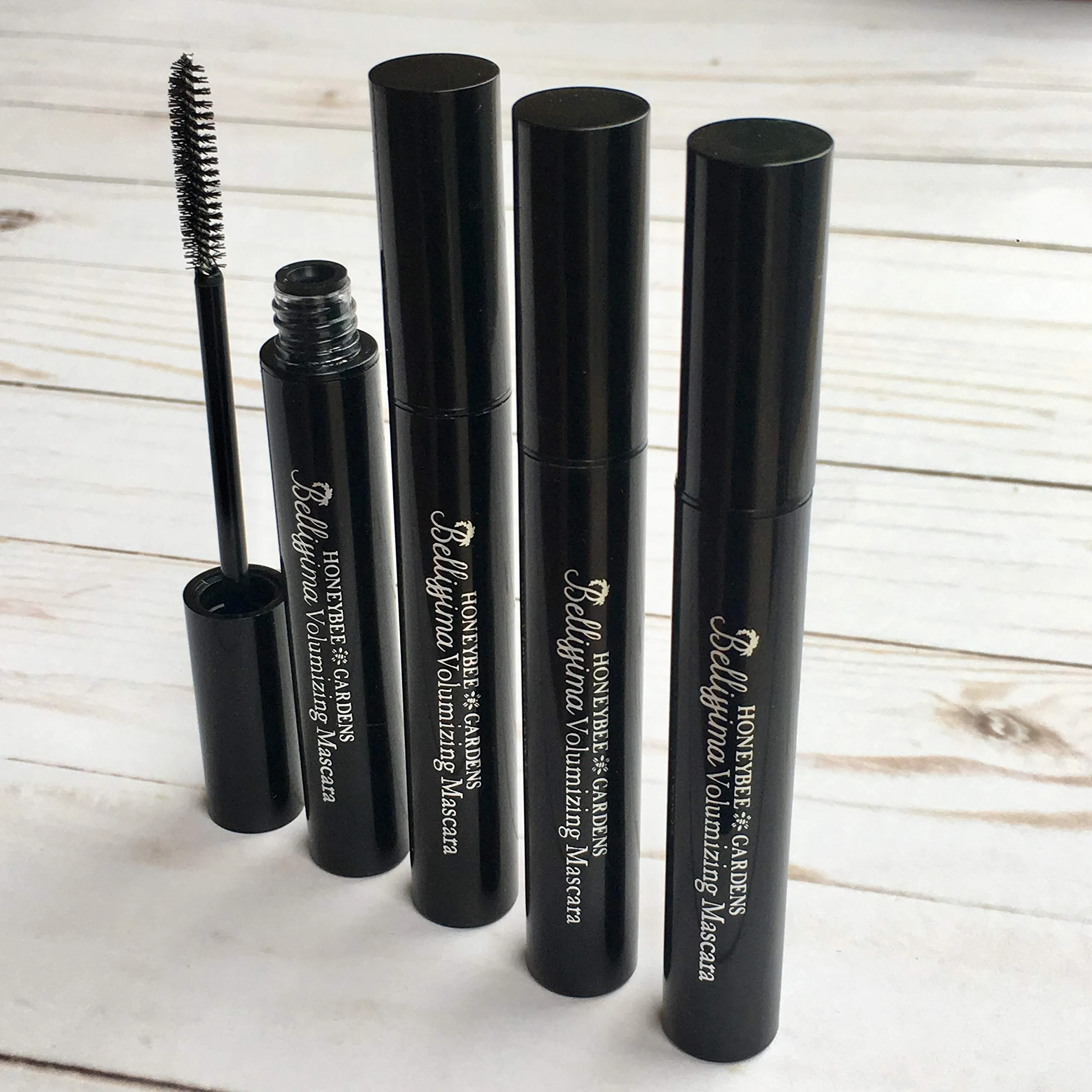 Honeybee Gardens Bellissima Volumizing Mascara | Gluten Free, Vegan, Paraben Free | Cruelty Free
