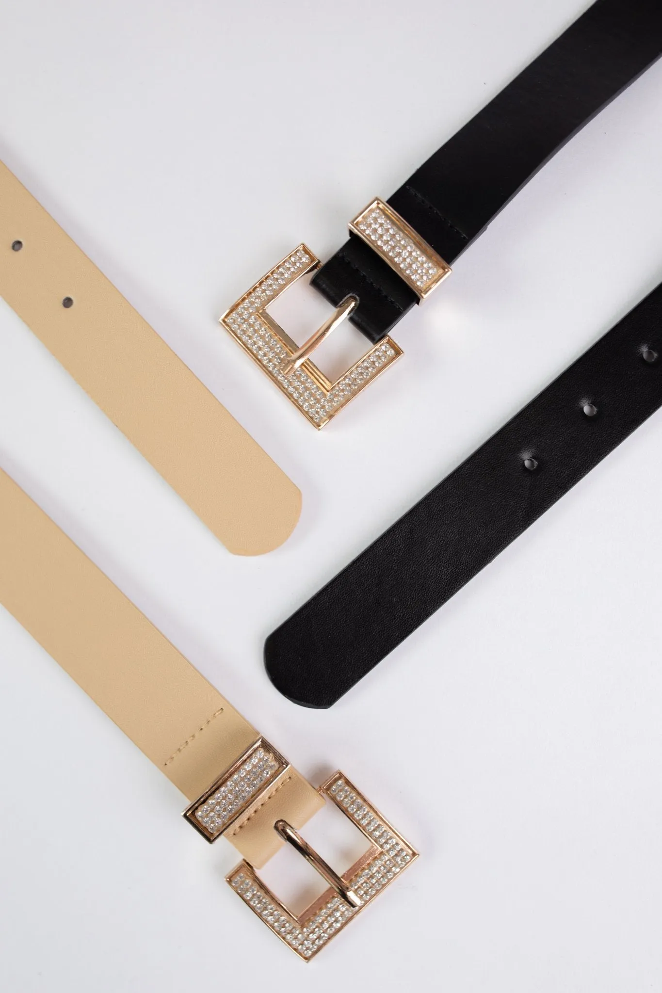 Just A Little Bling Belt In Natural