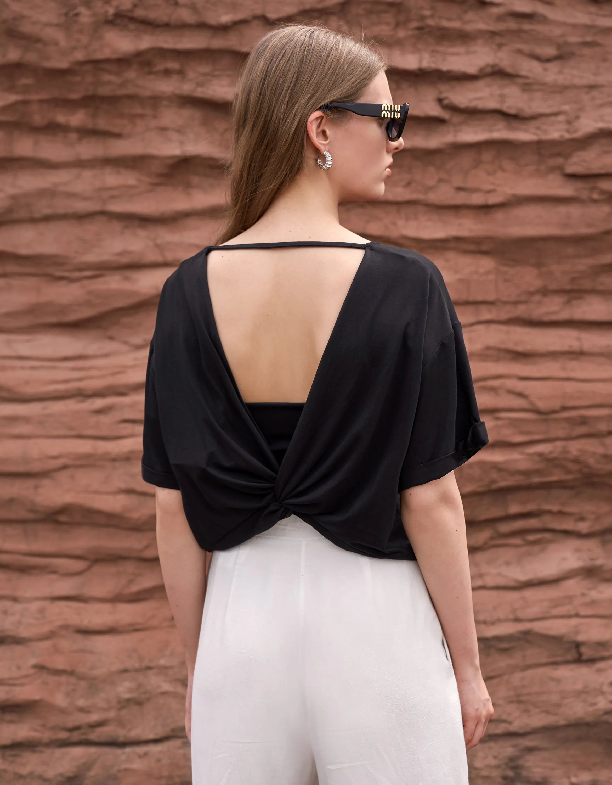 Knot Back Top