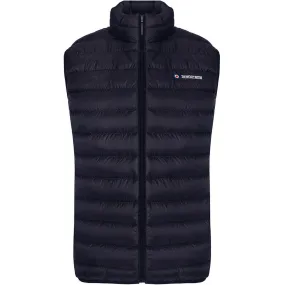 Lambretta Mens Padded Softshell Bodywarmer - Navy