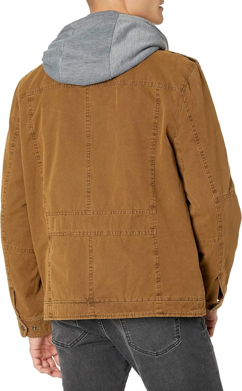 Levi's Men's Cotton Hooded Military Jacket All sizes available
