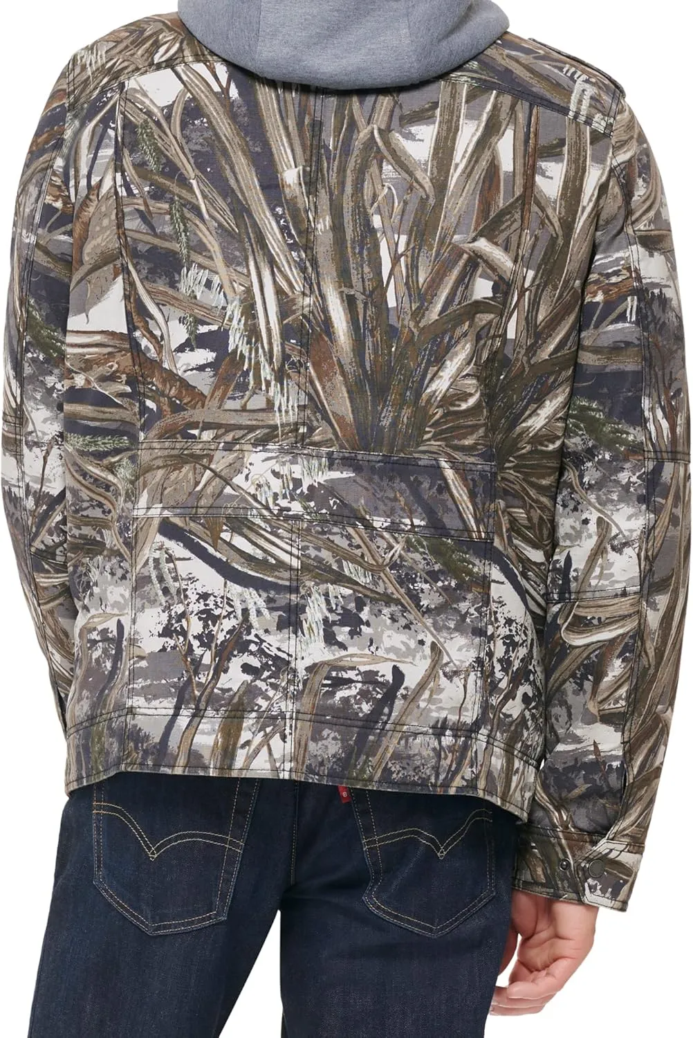 Levi's Men's Cotton Hooded Military Jacket All sizes available