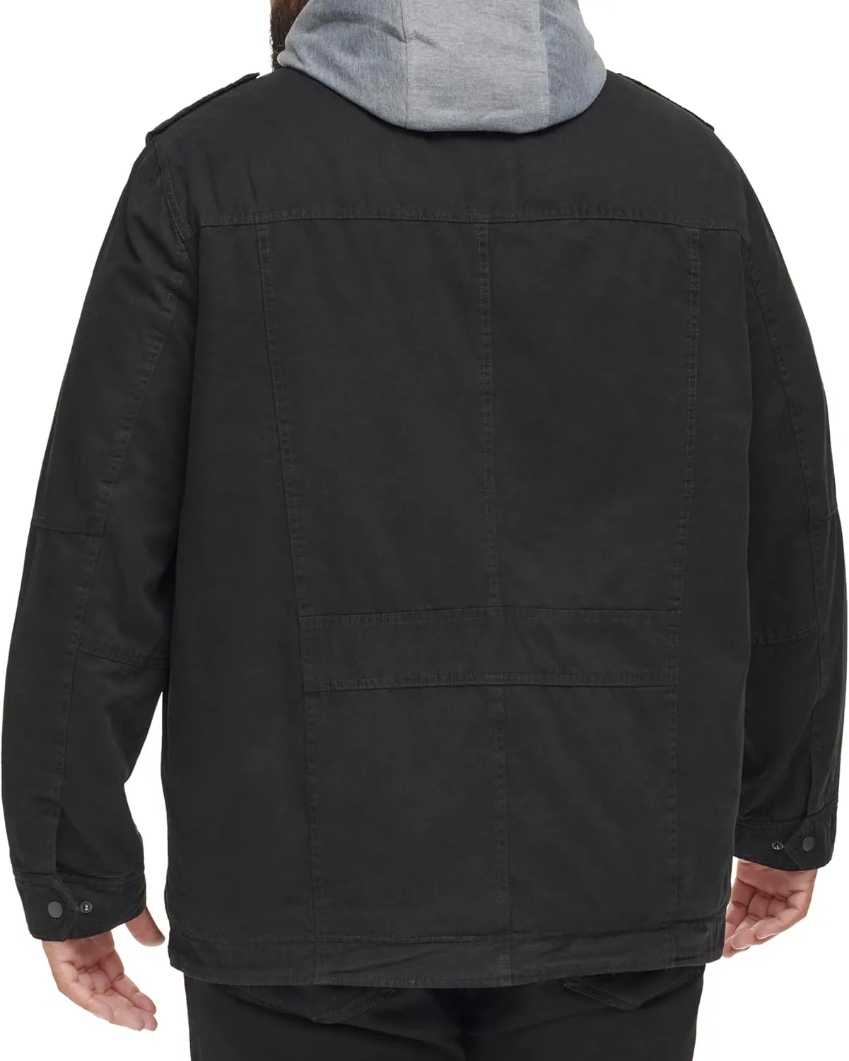 Levi's Men's Cotton Hooded Military Jacket All sizes available