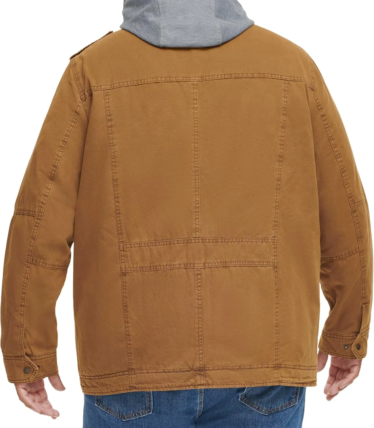 Levi's Men's Cotton Hooded Military Jacket All sizes available