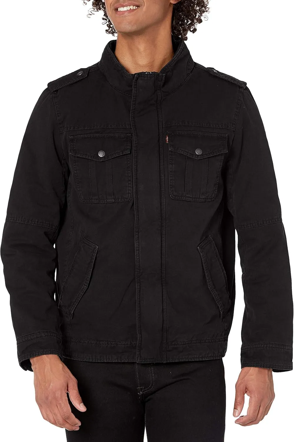 Levi's Men's Cotton Hooded Military Jacket All sizes available