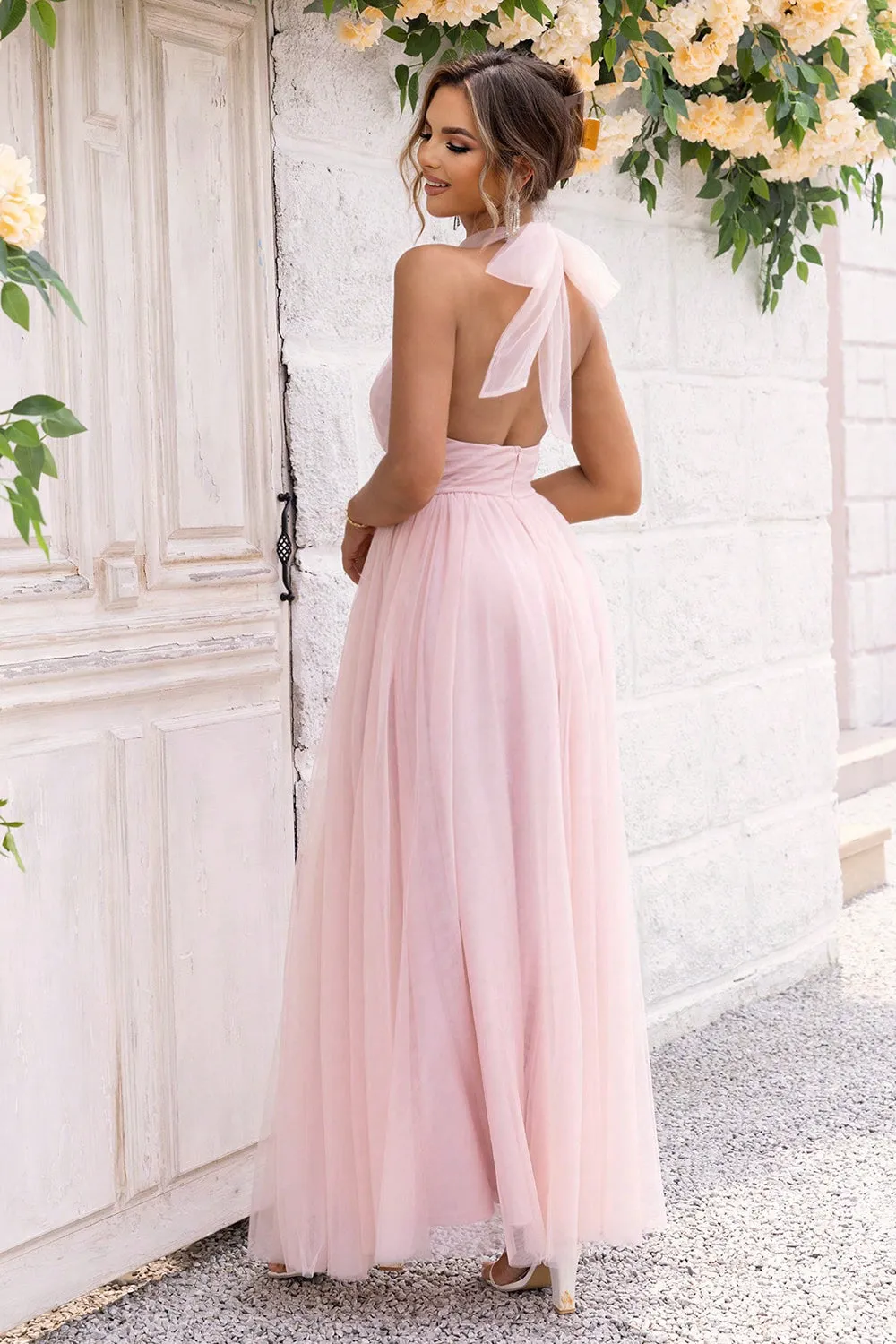 Mavis Backless Dress