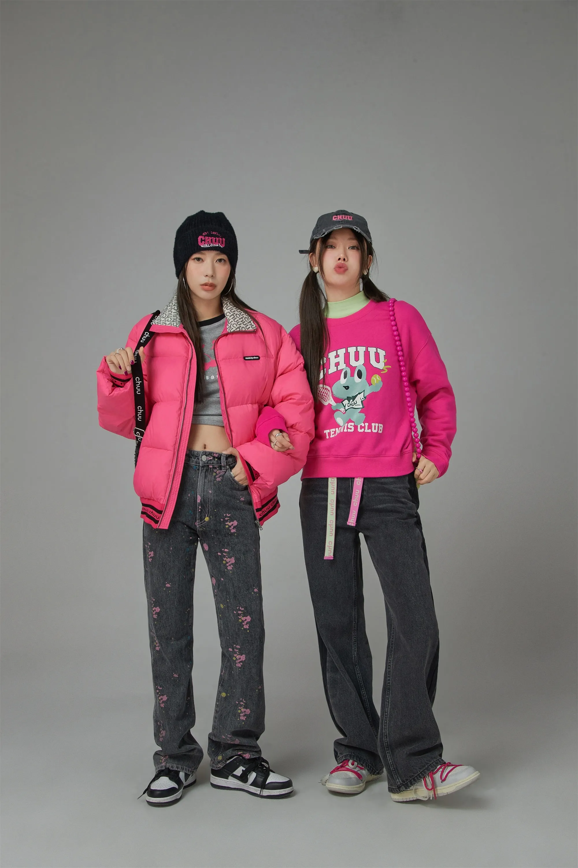 Pink Sunshine Padded Jacket