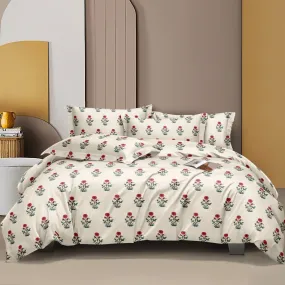Premium Light Shade King Size Double Bed Elastic Fitted Premium Bedsheet