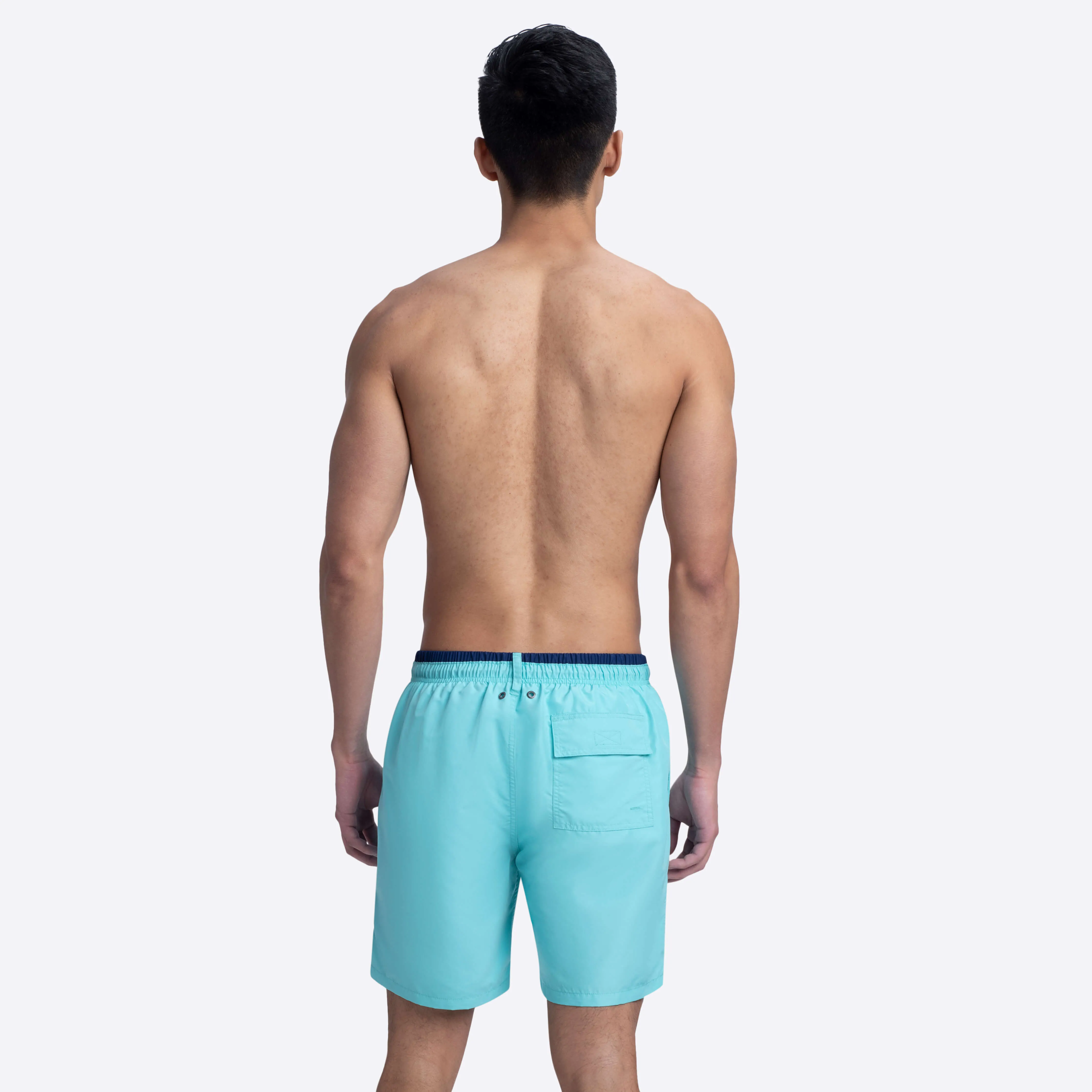 QUINN Solid Swim Trunks